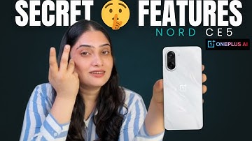 OnePlus Nord CE 5 Hidden Features 🤫 - Oneplus AI tips and tricks 