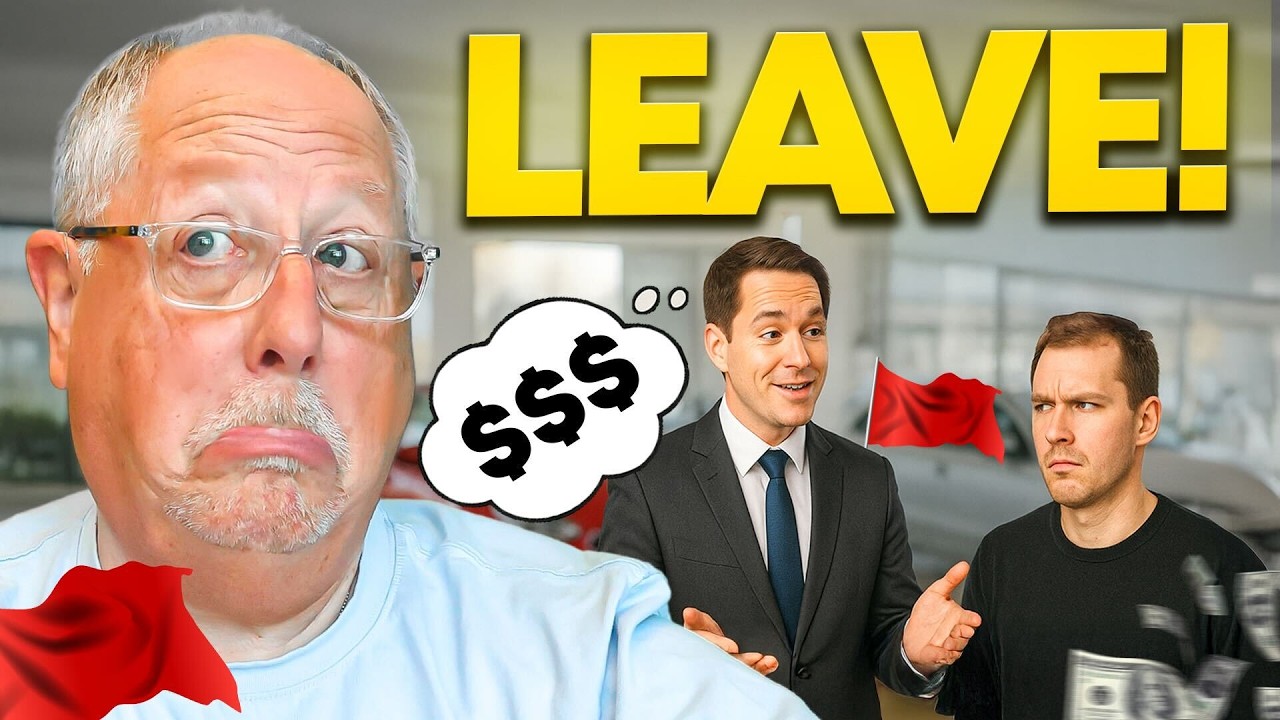 If a Car Dealer DOES THIS, LEAVE IMMEDIATELY | 4 Red Flags