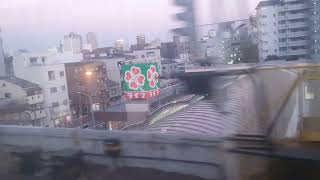 Osaka Metro Chuo Line 大阪メトロ中央線 from Cosmosquare コスモスクエア to Awaza 阿波座