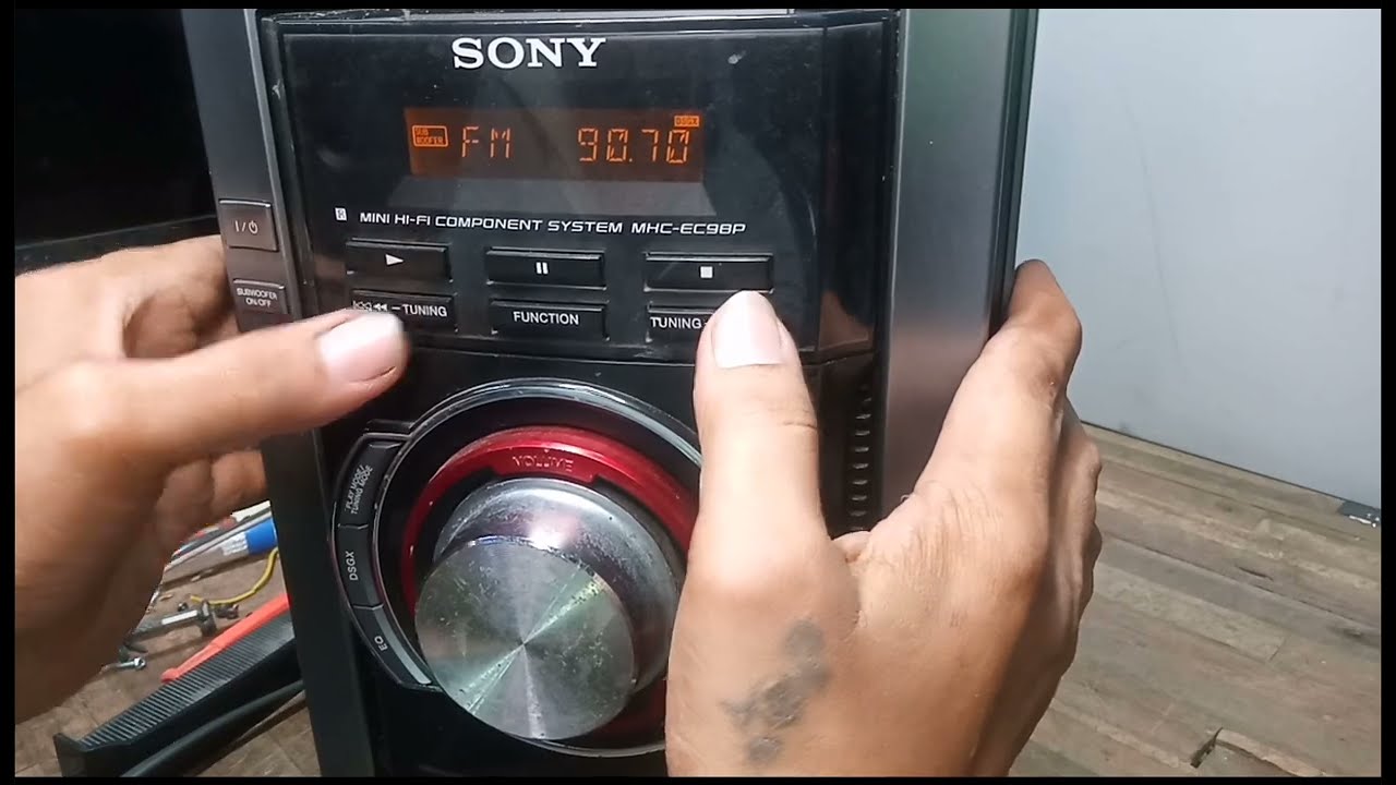 Sony CD stereo reciever, No power