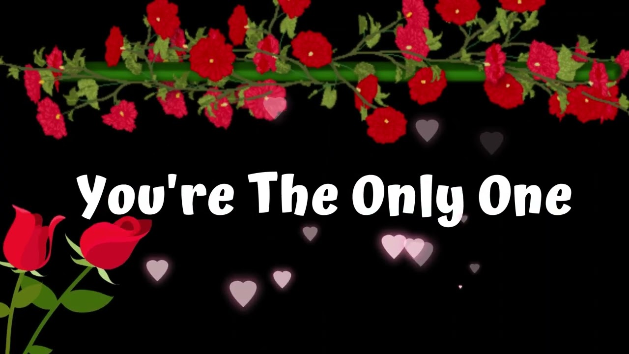 You're The Only One - YouTube