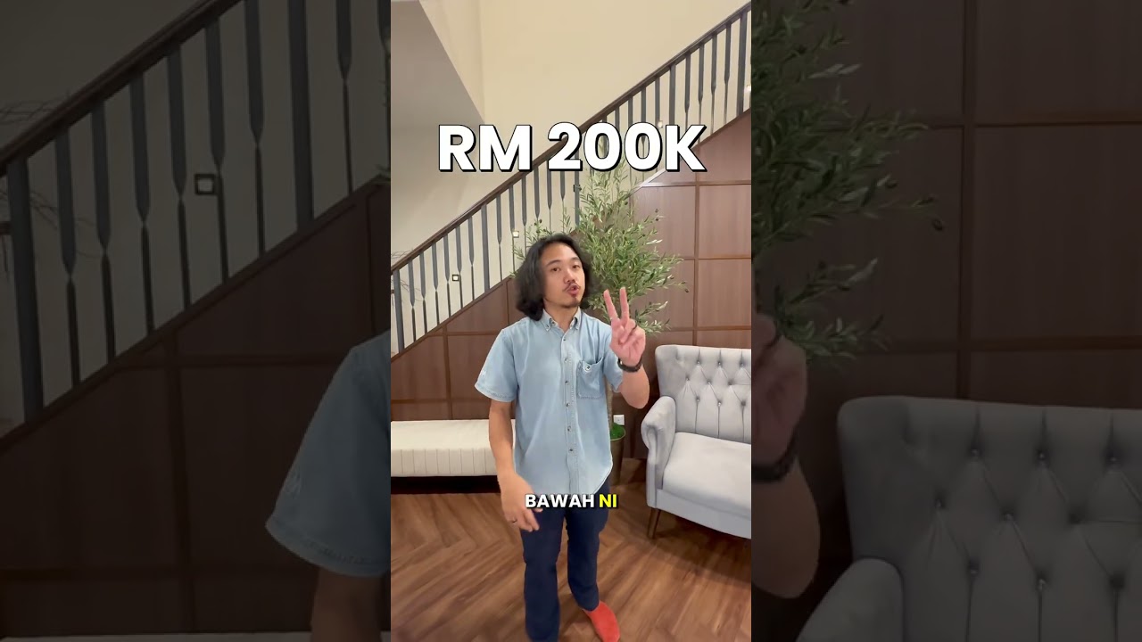 Rumah ini lawa betul! Dark Coklat yang Nampak Mahal!