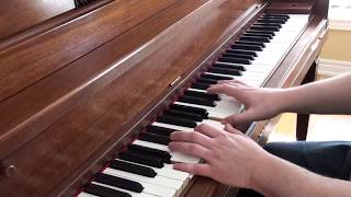 Video thumbnail of ""Harvest Moon" by Neil Young - (Jeff Vainio Piano Cover)"