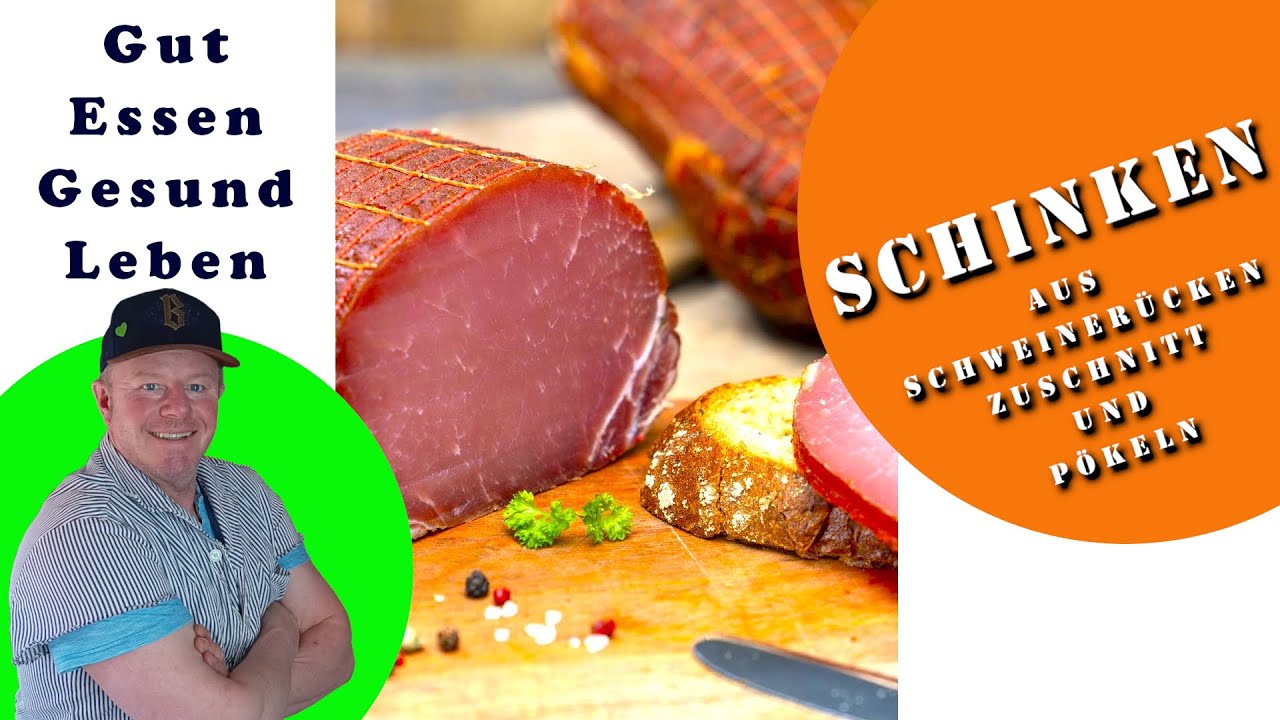 Schinken - Lachsschinken selber machen - Zuschnitt und Pökeln