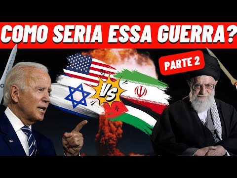 SIMULATION: Israel and the United States ATTACK Iran and Hamas