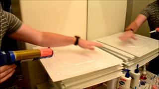Installing Ceiling Tiles from CeilingTilesByUs.com