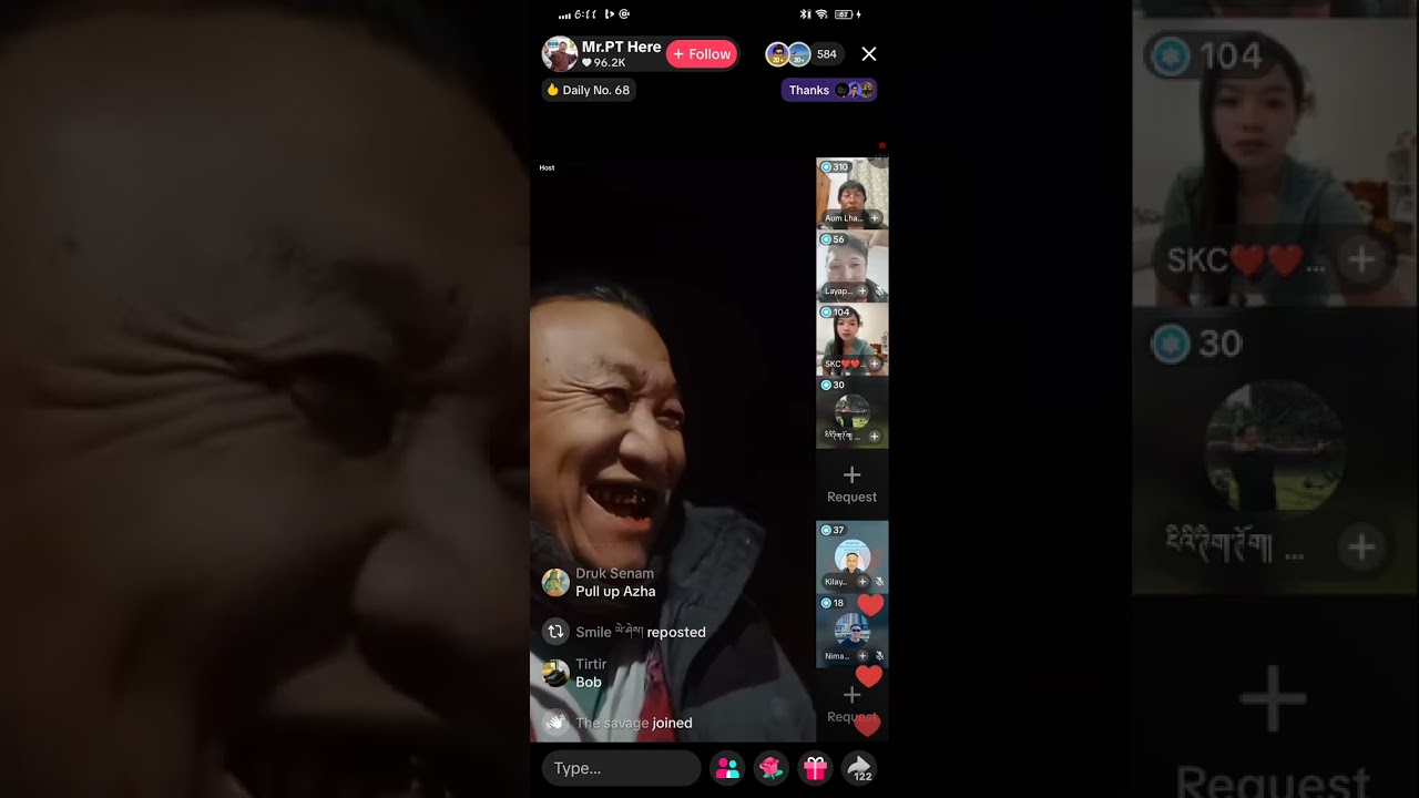 Goat of the actors Mr.PT creating jokes and entertainment. Watch an interesting thing now.