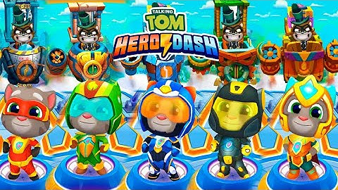 Talking Tom Hero Dash - Tom All Characters  Gameplay walkthrough 💥 👍 #games gaming
