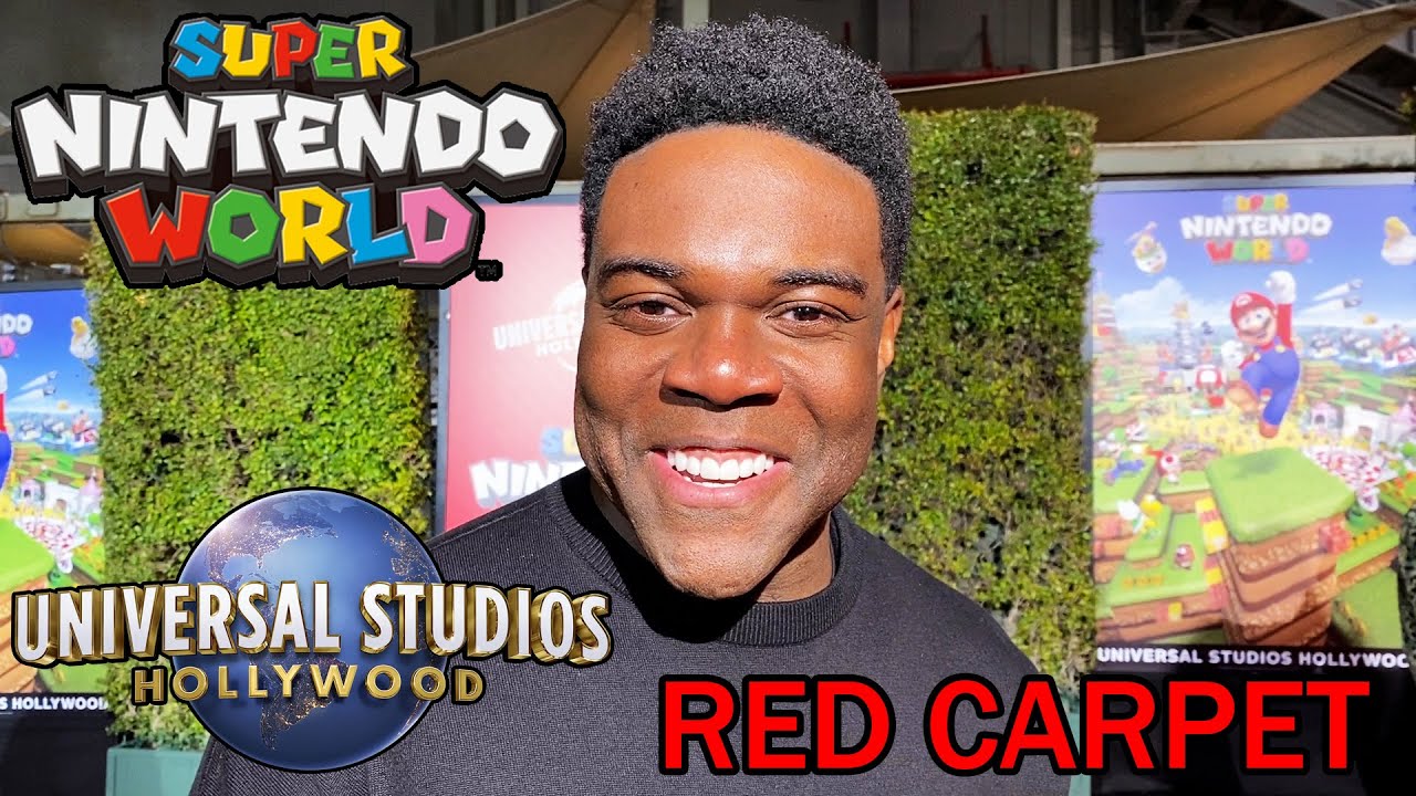 super-nintendo-world-red-carpet-jamie-camil-sam-richardson-jon