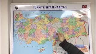 Türkiye Haritasının Genel Özellikleri