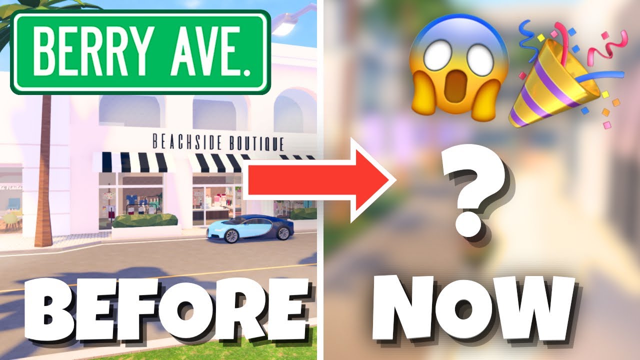 GOODBYE TO THE OLD BERRY AVENUE MAP 😢💔