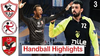 Zamalek Vs Ahly Handball Highlights Best of 3 Egypt handball league 2024 (3)