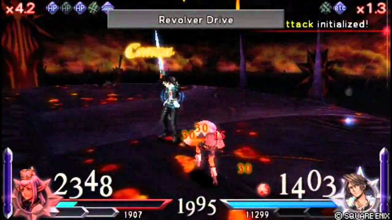 Dissidia 012 [Duodecim] Final Fantasy Prishe (Skye) vs Squall (NeroMD) Ad-hoc Party Replay (ENG)