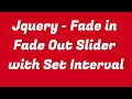 Jquery custom image slider fadein fadeouttutorial  niklix