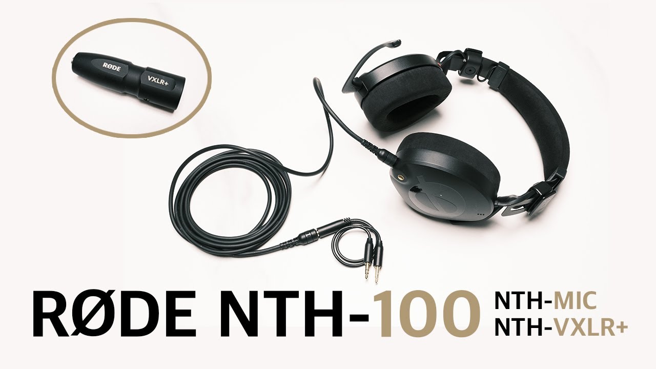 나만의 작은 녹음 스튜디오 / 모니터 시스템, RODE NTH-100 / NTH-MIC / NTH-VXLR+
