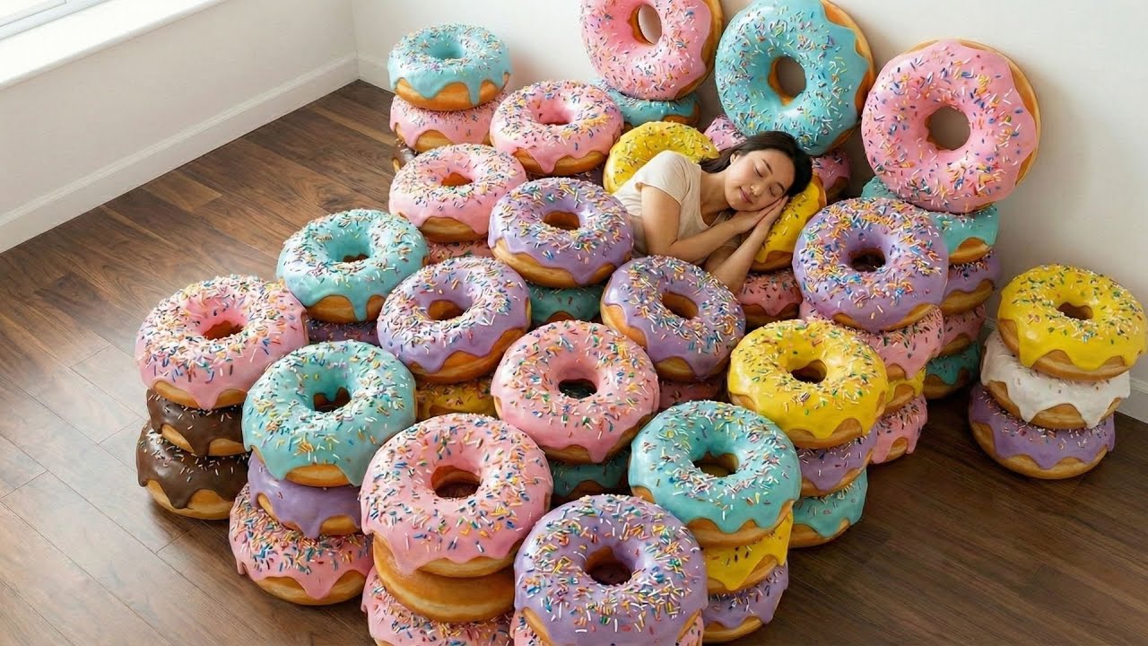 Surreal Color Beds ASMR ✨ Hyperreal AI Bedroom Illusions | Oddly Satisfying ASMR