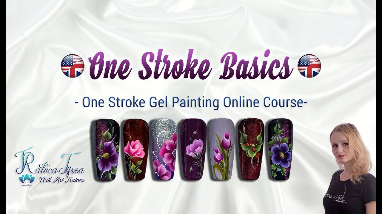 Advanced One Stroke Nail Art Course: Elevate Your Skills with Carol –  Melanielewendonacademy
