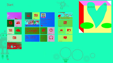 Windows 7 Turns to Windows 8 Intro in G Major Effects Part 1 UPDATED