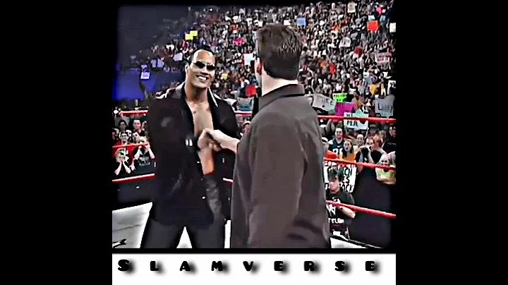 Don't underestimate the Rock🔥🔥#wwe #attitude #the rock #undertaker #shorts #yt shorts