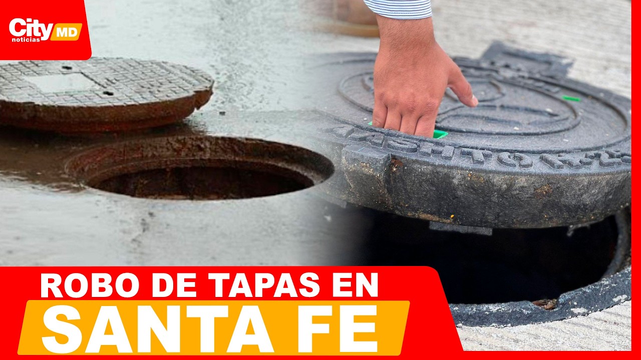 Hurto de tapas de alcantarillado en Santa Fe: robo que afecta el comercio | City Noticias Medio Día
