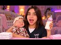 &iexcl;Adopt&eacute; una beb&eacute; y esto pas&oacute;! | Reto de 24 horas 🍼💖