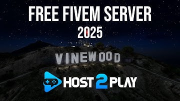 Free FiveM server tutorial 2025! host2play.gratis