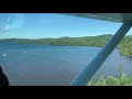 Sea plane landing on Isle Royale