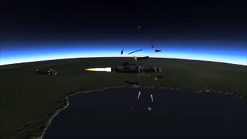 KSP Launching Zarya (6.4x Kerbin)