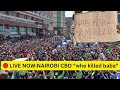 BREAKING NEWS: UNITED OPPOSITION STORMS NAIROBI CBD – GACHAGUA, KALONZO, KARUA &amp; MATIANG’I WARNS IG