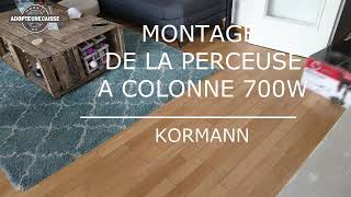 Montage De La Perceuse À Colonne Korman 700 Watts