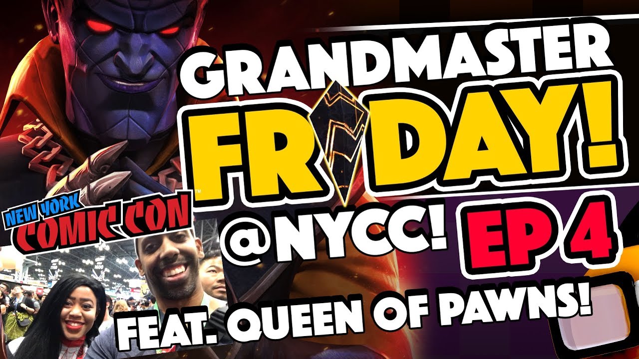 GRANDMASTER Friday Crystal Opening Ep: 4 @NYCC FEAT. Queen Of PAWNS!