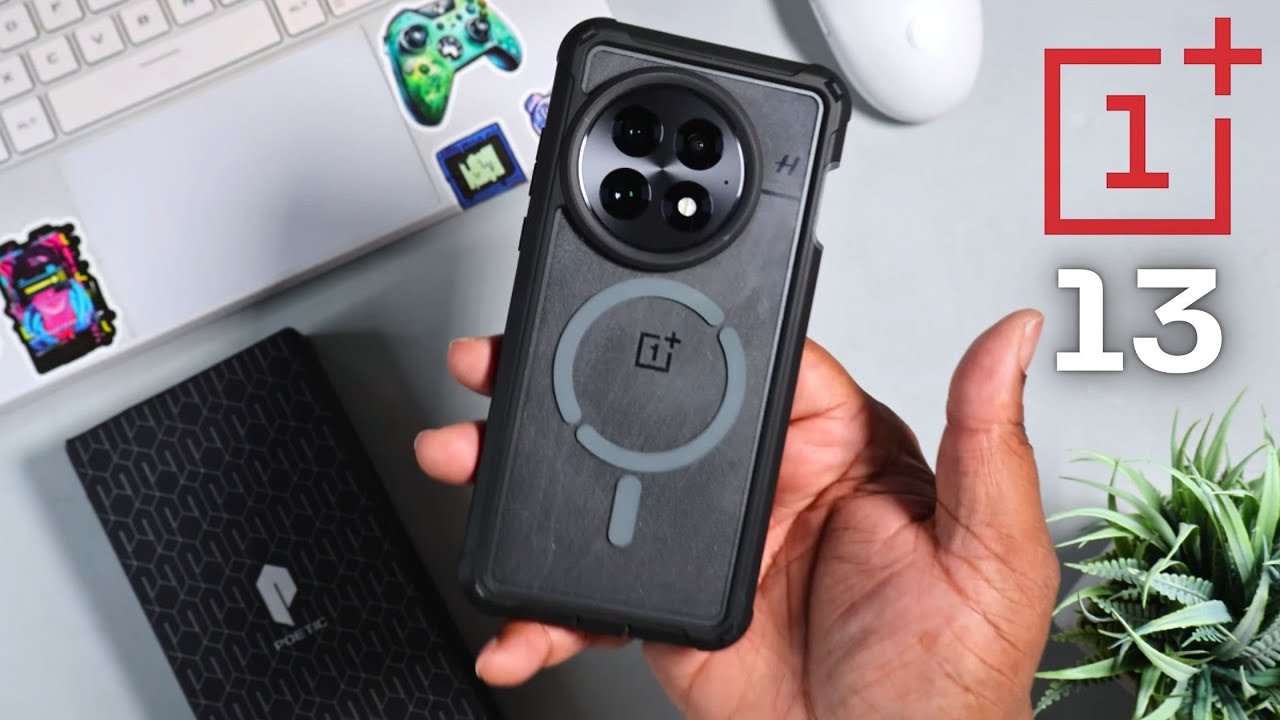 OnePlus 13 Poetic Guardian | Clear Case W/ Rugged Bumper & MagSafe!