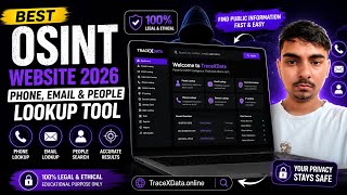 Best OSINT Website 2026 🔥 Phone Number Lookup, Email Lookup & People Search Tool screenshot 5