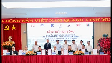 Lễ ký hợp đồng Gói thầu XL04-TAMR – gói thầu xây lắp chính thuộc DA Nhà máy Thủy điện Trị An mở rộng