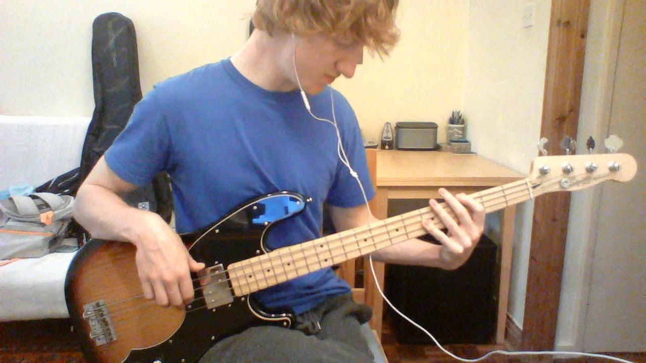 Playing a Telecaster Bass!