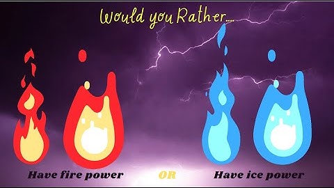 Would You Rather- Super Power Edition⚡
