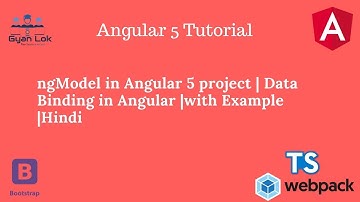 Angular 5 Tutorial | ngmodel in Angular 4 | Data Binding | With Examples