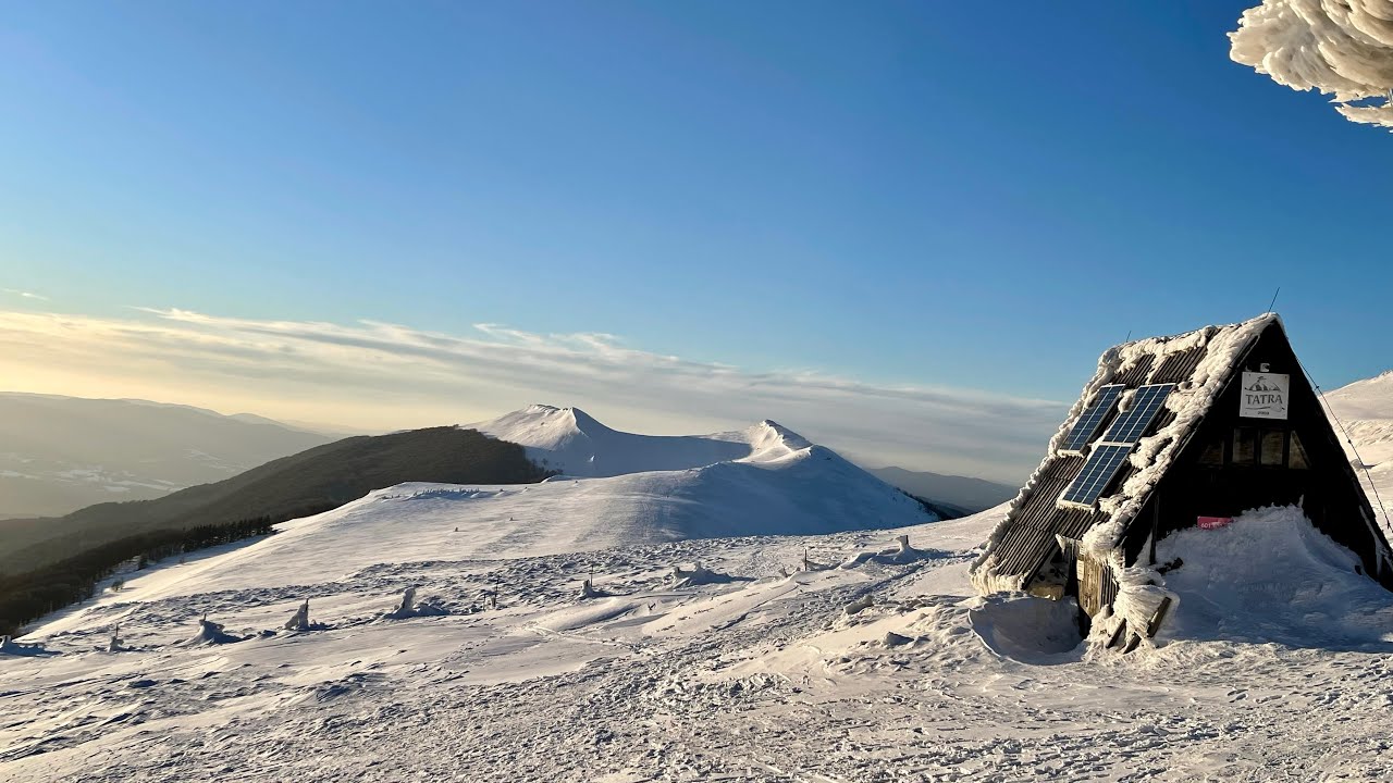 Połonina Wetlińska - piękna zima