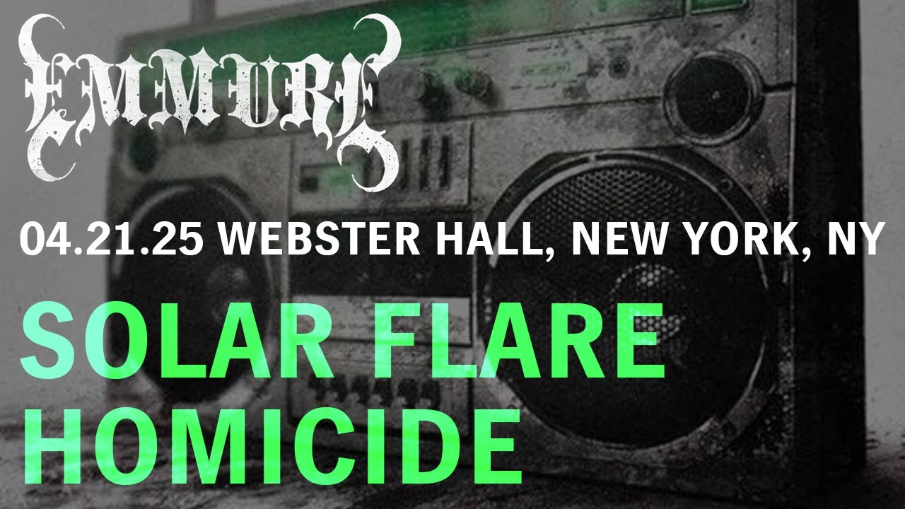 Emmure - Solar Flare Homicide - 04.21.25, Webster Hall, New York, NY