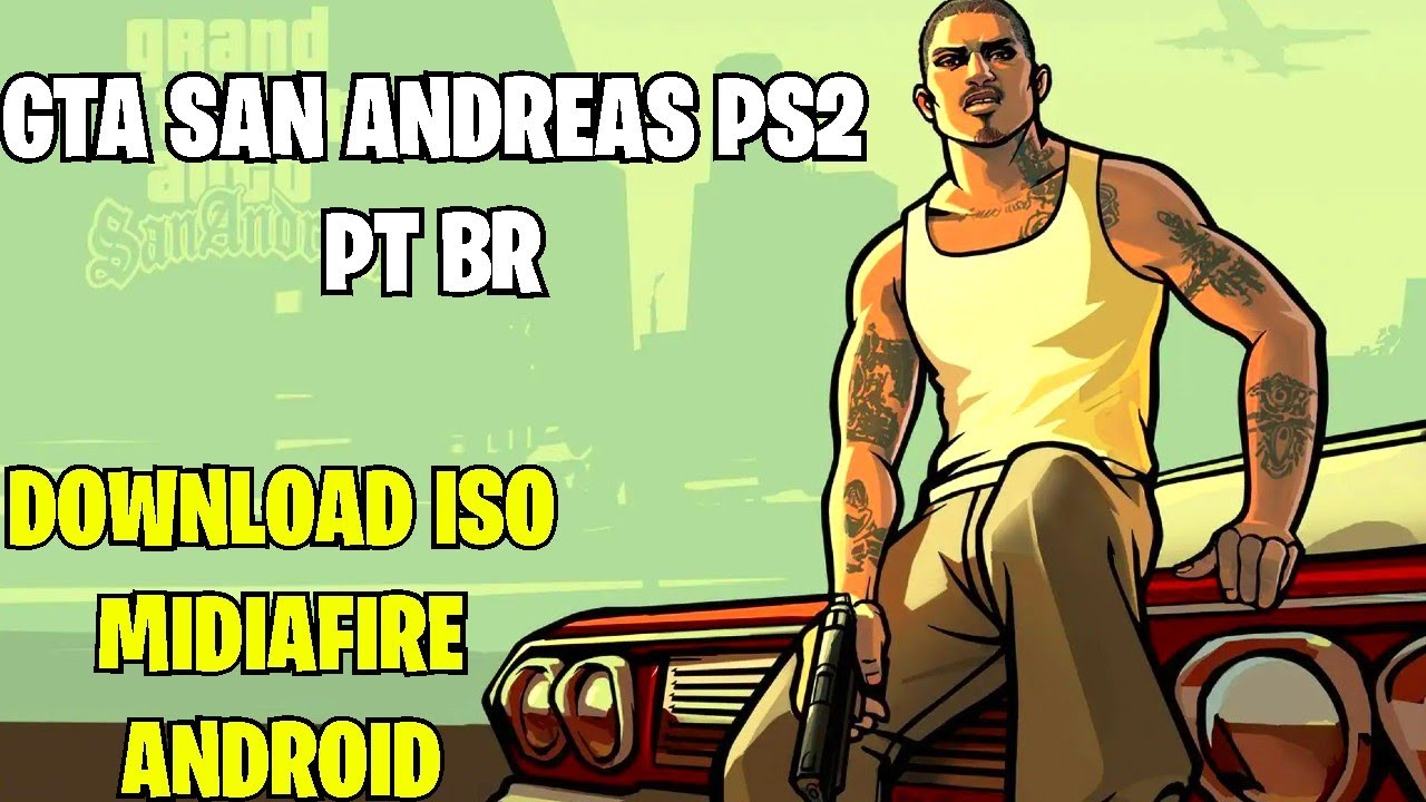 GTA San Andreas Legendado PT BR PS2 + Aethersx2 para ANDROID - YouTube