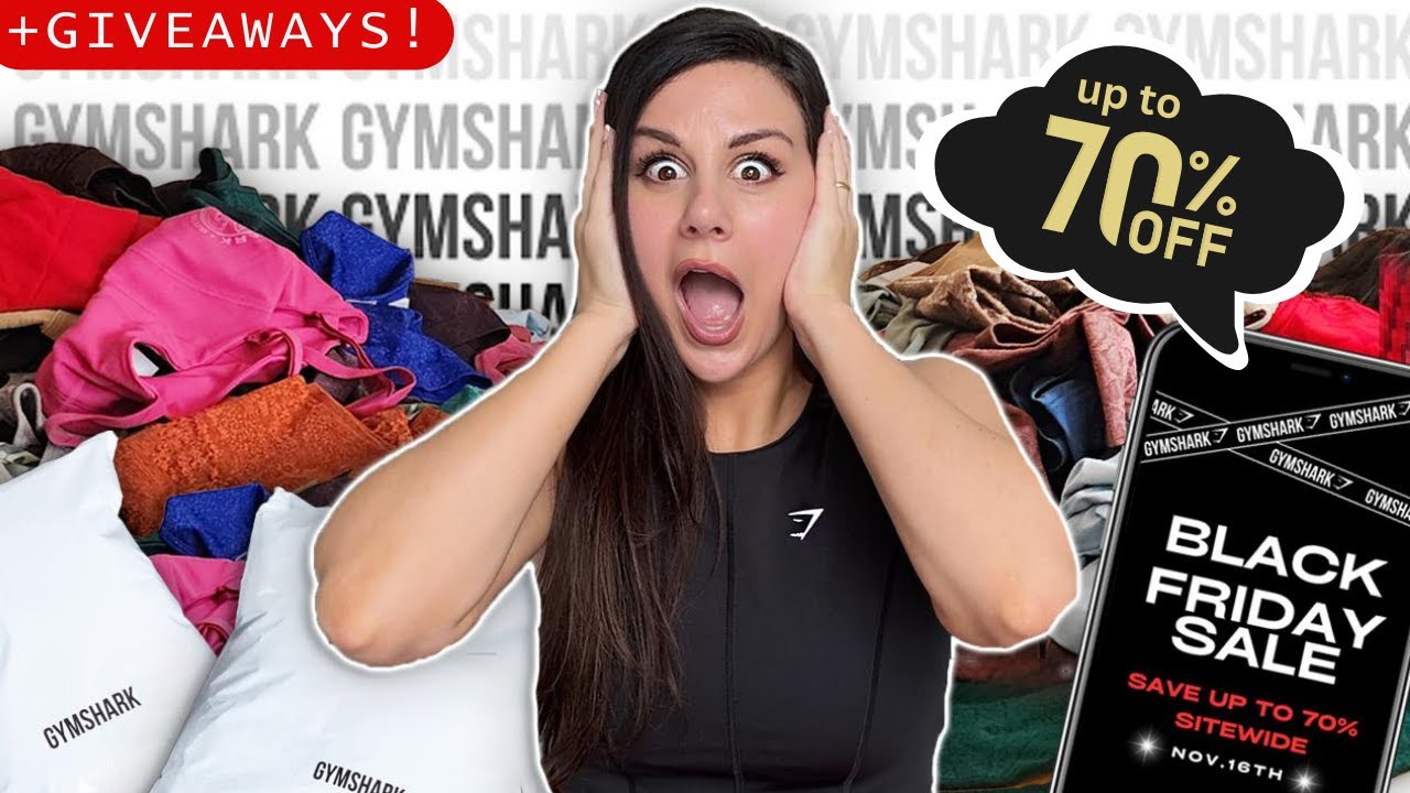 LET'S GET IT! ULTIMATE GYMSHARK BLACK FRIDAY SALE GUIDE! UP TO 70% OFF!