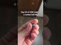 Day 34 of a thousand making a contact ball