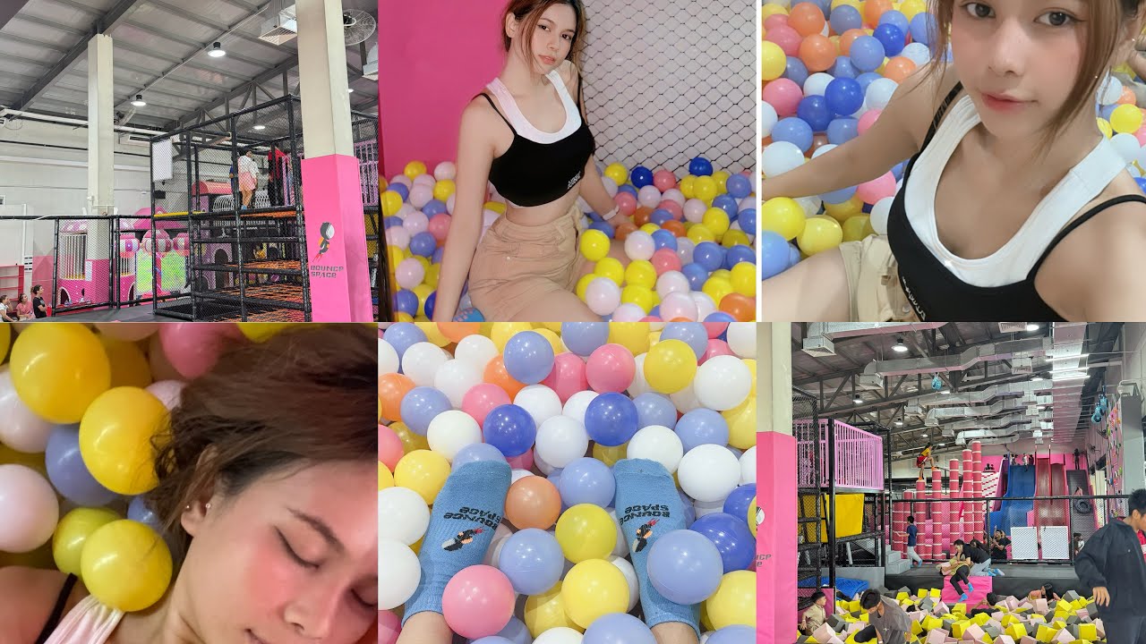 Bounce Space Playground မှာ ဘာတွေရှိလဲ ? ပျော်ဖို့ကောင်းလား ? ✨🫧