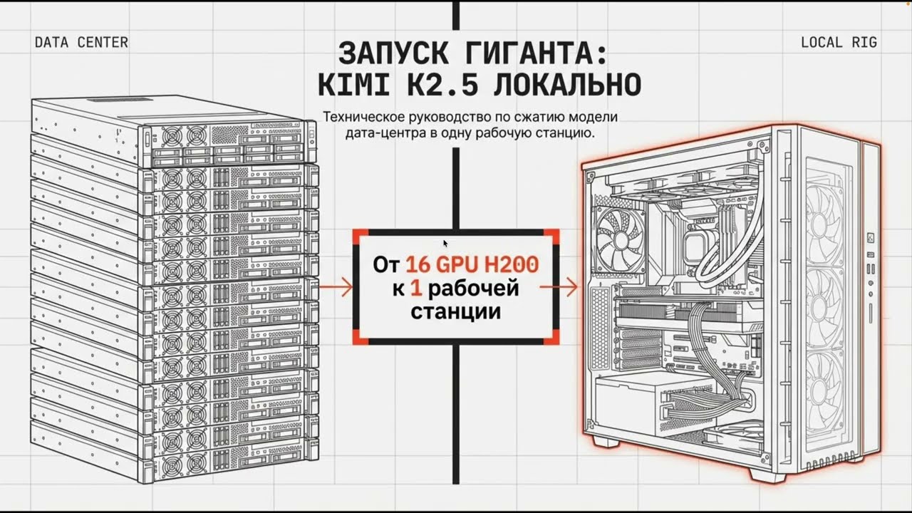Kimi K2.5 + Llama.cpp: локальное развёртывание и настройка