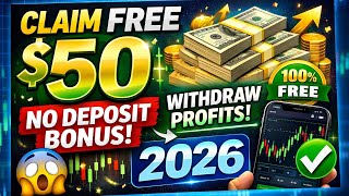 Claim FREE $50 Forex No Deposit Bonus (2026) 💰 | No Deposit Needed + Withdraw Profits! screenshot 5
