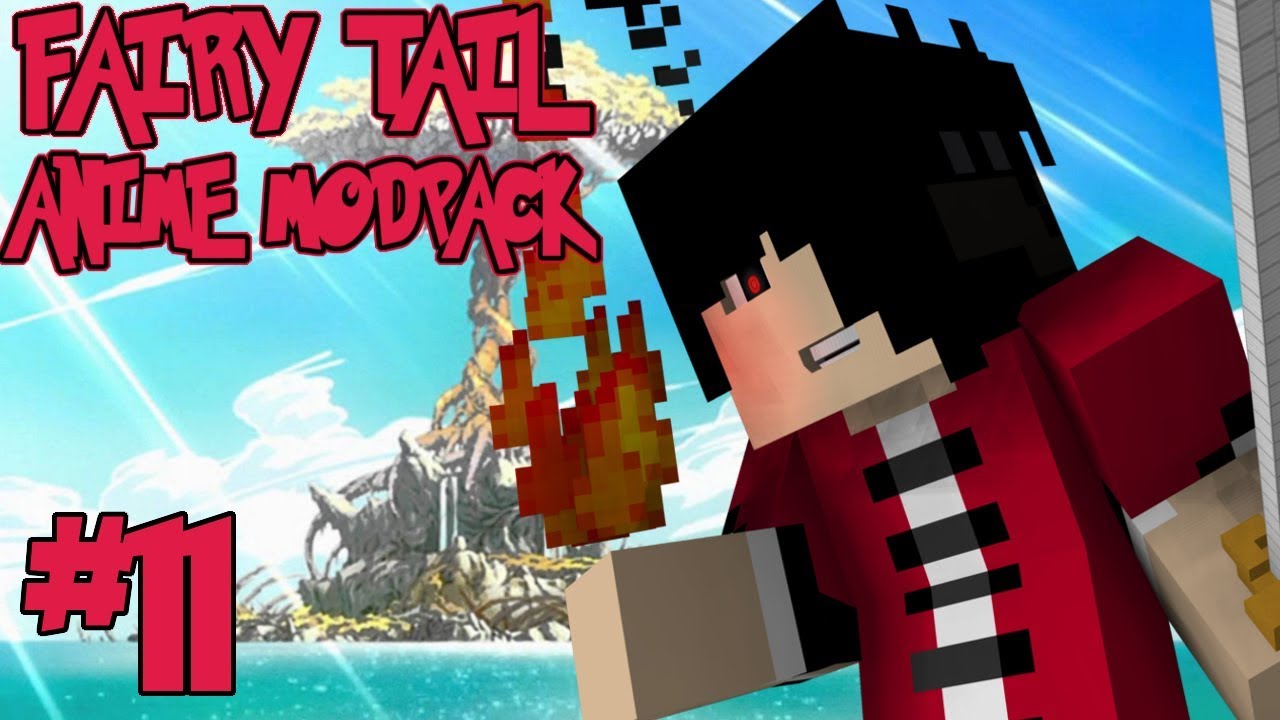 WHEN MOON CURSE & SUNSHINE MIX! || Fairy Tail Anime Modpack Episode 11 (Minecraft Fairy Tail)