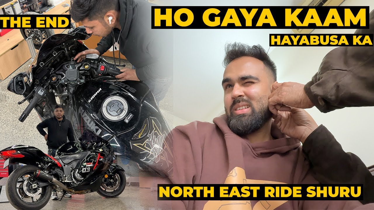 North East Or Nepal Ride😳Hayabusa ka Big Roadtrip🥰