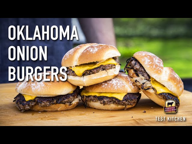 The Oklahoma Onion SmashBurger - Grill Nation