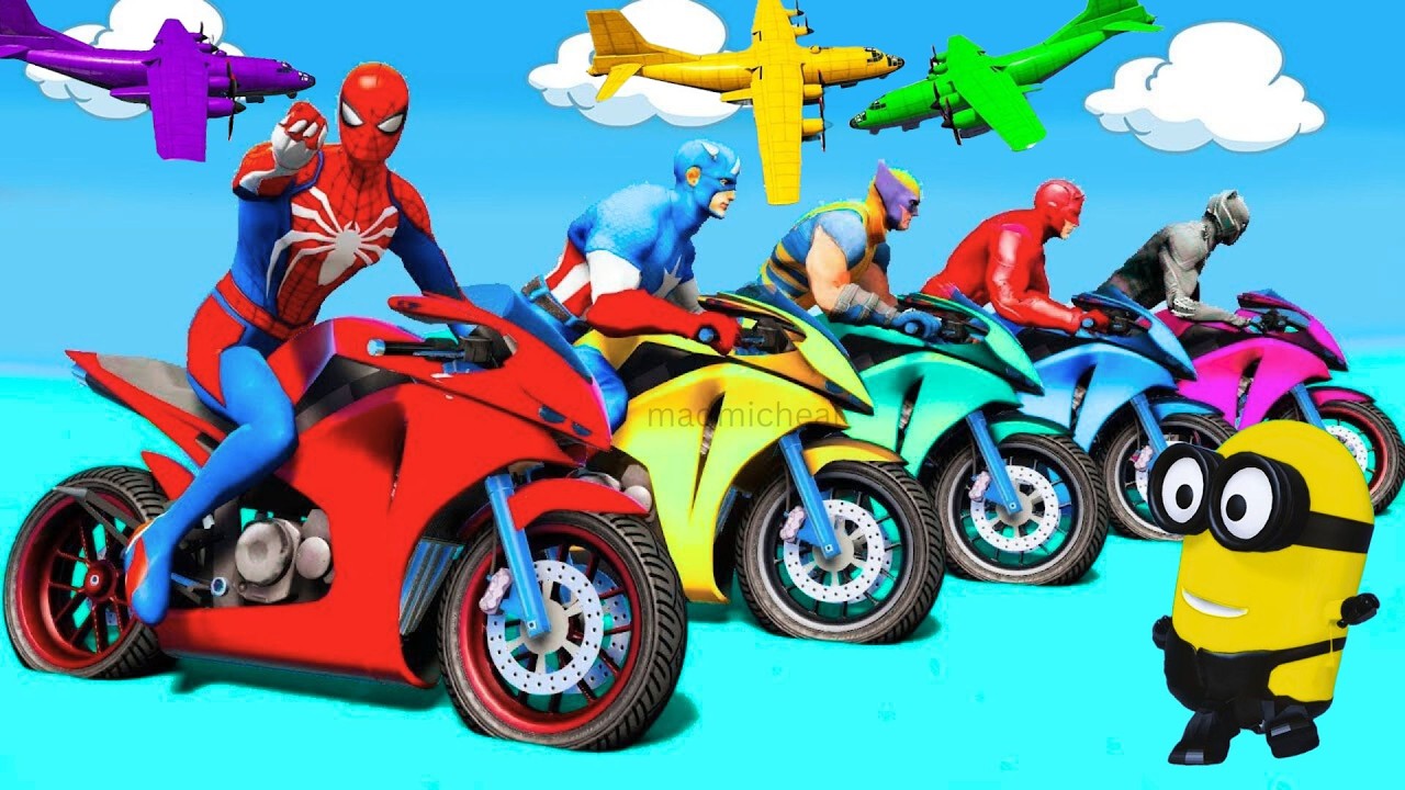 الرجل العنكبوت انقاذ باتمان Spider-Man Rescue batman vs iron man vs venom funny Game GTA 5 superhero