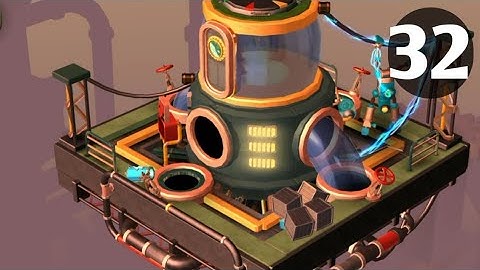 Tiny Robots Recharged Level 32 (Under Pressure) Android Gameplay...!